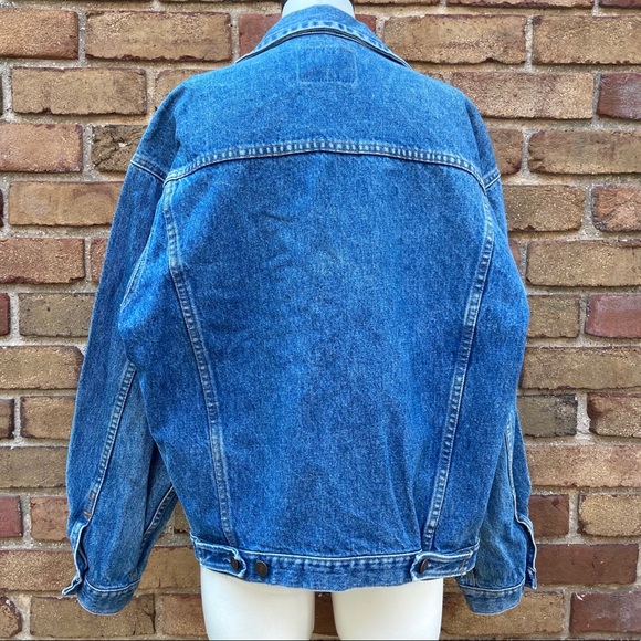 Gap Vintage Medium Wash Workforce Jean Jacket - Picture 7 of 8